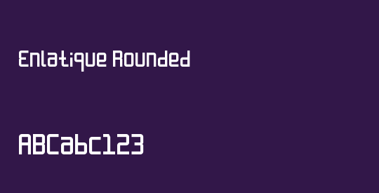 Enlatique Rounded
