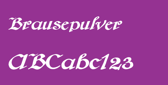 Brausepulver