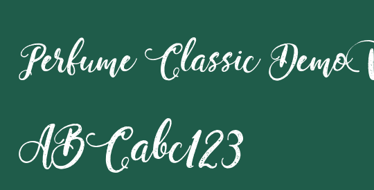 Perfume Classic Demo Version