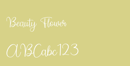 Beauty Flower