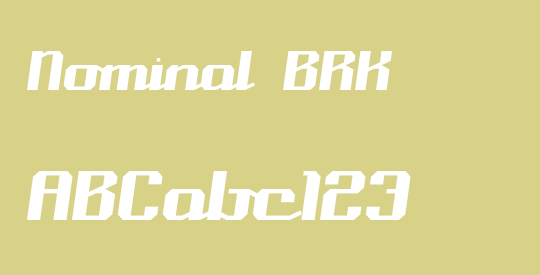 Nominal BRK