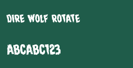 Dire Wolf Rotate