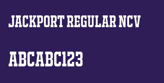 JACKPORT REGULAR NCV