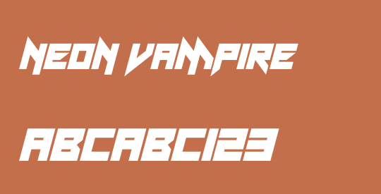 Neon Vampire