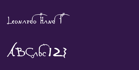 Leonardo Hand F