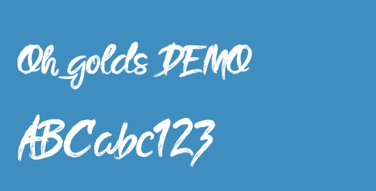 Oh golds DEMO