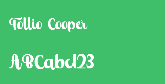 Follio Cooper