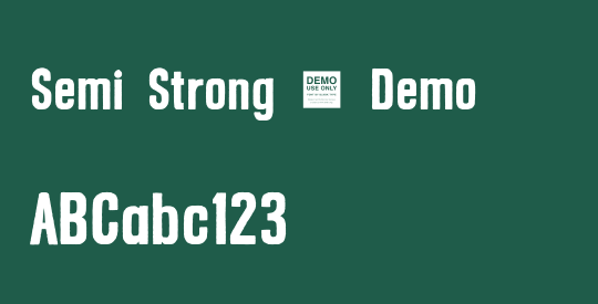 Semi Strong - Demo