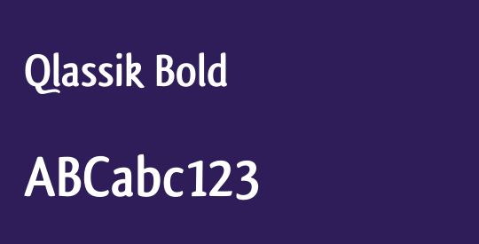 Qlassik Bold