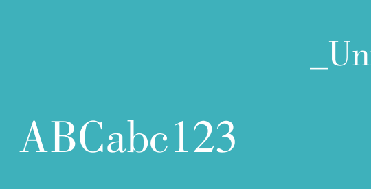 方正德宏傣文白文_Unicode