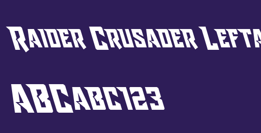 Raider Crusader Leftalic