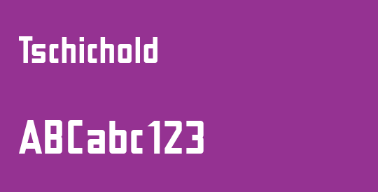 Tschichold