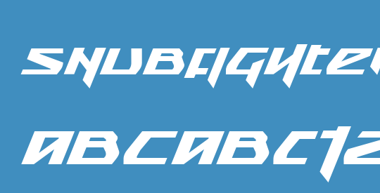 Snubfighter Bold Italic