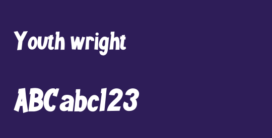 Youth wright