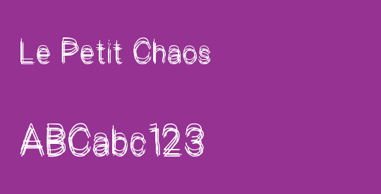 Le Petit Chaos