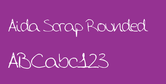 Aida Scrap Rounded