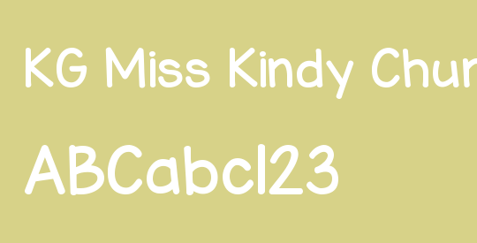 KG Miss Kindy Chunky