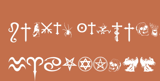 Fiolex Mephisto Dingbats