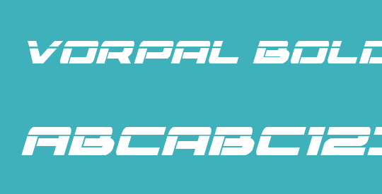 Vorpal Bold Italic