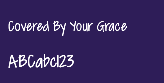 Covered By Your Grace