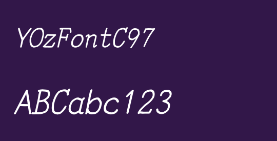 YOzFontC97