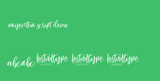 Vayentha Script Demo
