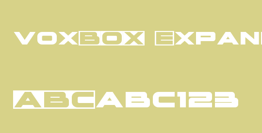 voxBOX Expanded