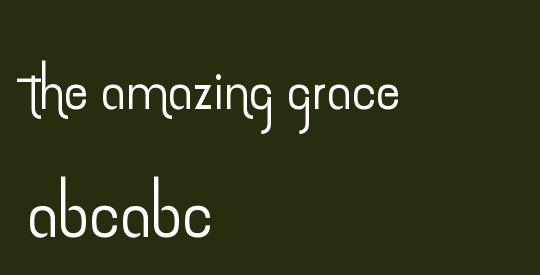 the amazing grace