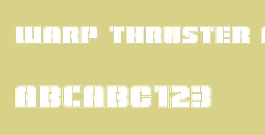 Warp Thruster Academy