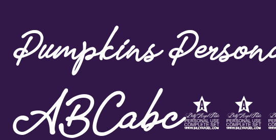 Pumpkins Personal Use