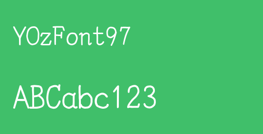 YOzFont97