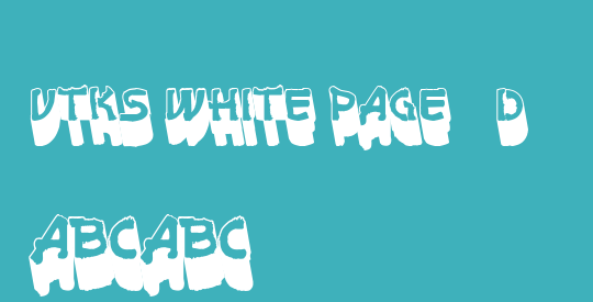 vtks white page 3d