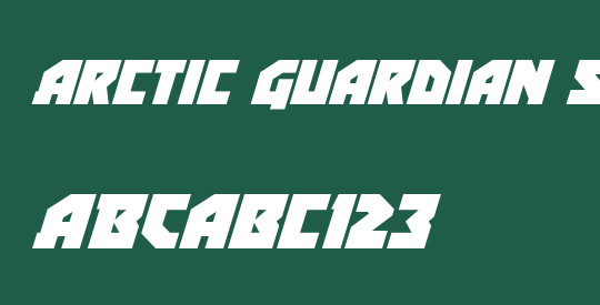 Arctic Guardian Super-Italic