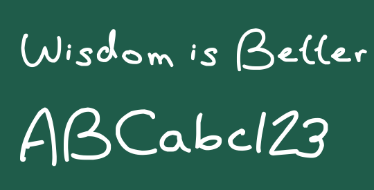 Wisdom is Better