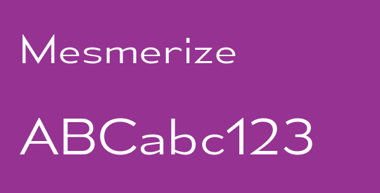 Mesmerize