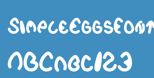 SimpleEggsFont