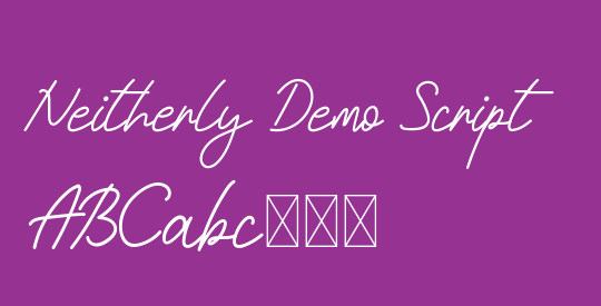 Neitherly Demo Script