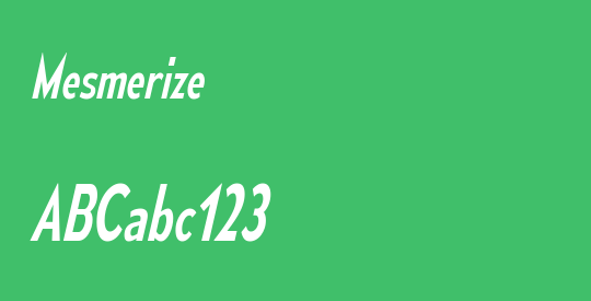 Mesmerize