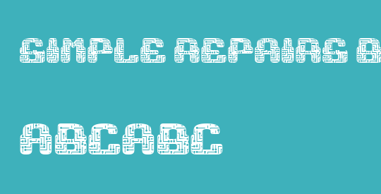 Simple Repairs Book