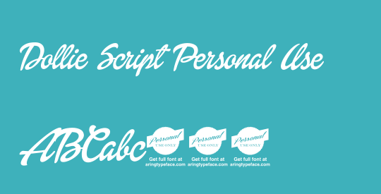 Dollie Script Personal Use