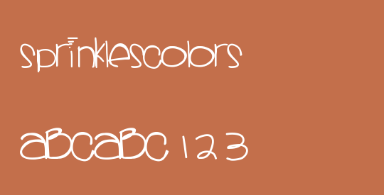Sprinklescolors