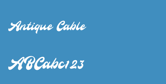 Antique Cable