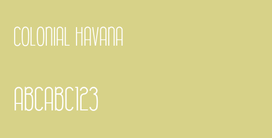Colonial Havana