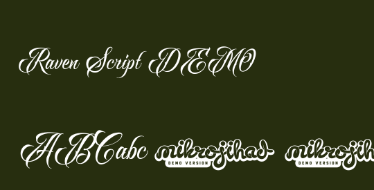 Raven Script DEMO