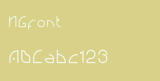 NGfont
