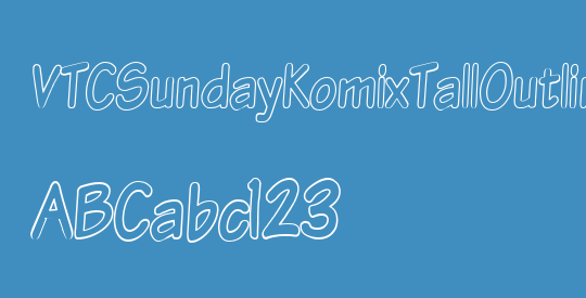 VTCSundayKomixTallOutline