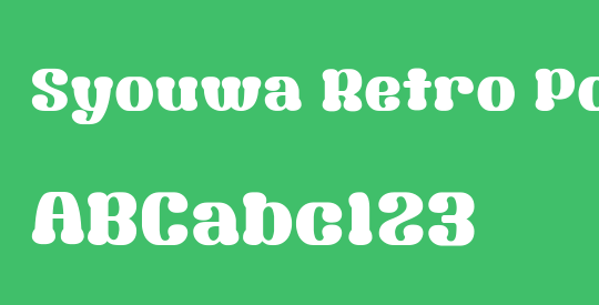 Syouwa Retro Pop