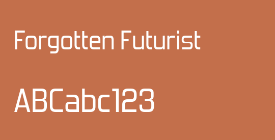 Forgotten Futurist