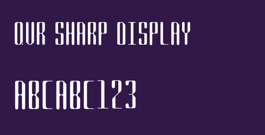 QVR Sharp Display