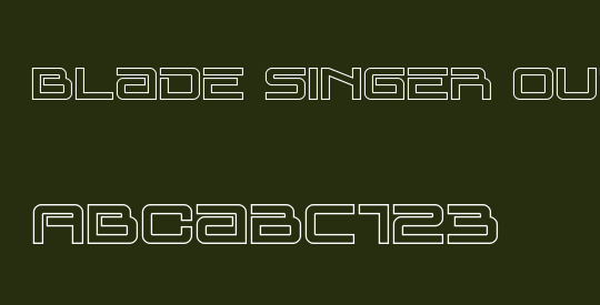 Blade Singer Outline